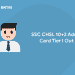 SSC CHSL 10+2 Admit Card Tier I Out