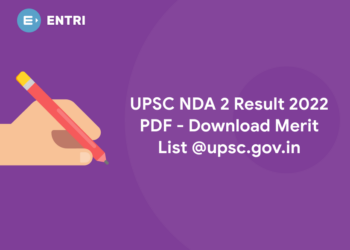 UPSC NDA 2 Result 2022 PDF - Download Merit List @upsc.gov.in