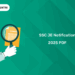 SSC JE 2025 NOTIFICATION PDF