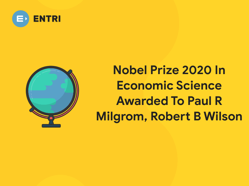 Nobel Prize 2020 In Economic Science Awarded To Paul R Milgrom, Robert ...