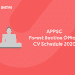 APPSC Forest Section Officer CV Schedule 2020