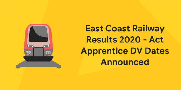 East Coast Railway Results 2020 - Act Apprentice DV Dates Announced
