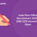 India Post Office Recruitment 2020 - 2582 GDS Vacancies Open