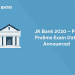 JK Bank 2020 – PO Prelims Exam Date Announced