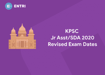 KPSC Jr Asst SDA revised exam dates