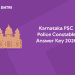 Karnataka PSC Police Constable Answer key