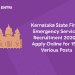 Karnataka State Fire & Emergency Services Recruitment 2020 – Apply Online for 1567 Various Posts