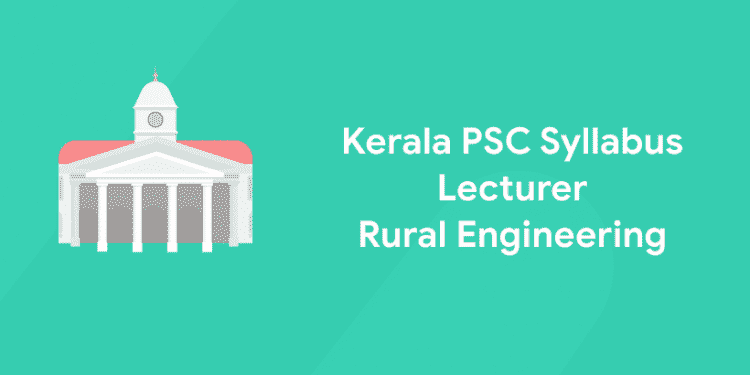 Kerala PSC Lecturer Syllabus