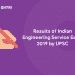 Results of Indian Engineering Service Exam 2019 by UPSC