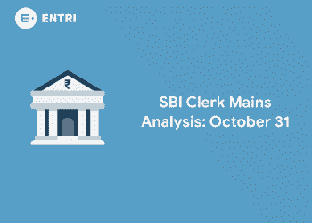 SBI Clerk exam Analysis