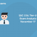 SSC CGL Exam Analysis 17