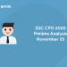 SSC CPO Exam Analysis Nov 25
