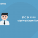 SSC SI Medical Exam date
