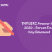 TNFUSRC Answer Key 2020 – Forest Final Key Released