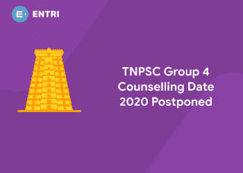 TNPSC Group 4 Counselling Date 2020 Postponed