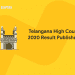 Telengana High Court 2020 Result Published