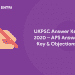 UKPSC Answer Key 2020 – APS Answer Key & Objections