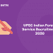 UPSC Indian Forest Service Recruitment 2020