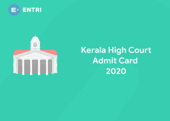 kerala high court admit card 2020