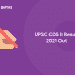 upsc cds ii result 2021 out