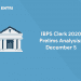IBPS Clerk Analysis