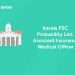Kerala PSC Assistant Insurance Medical officer Probability