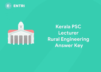 Kerala PSC Lecturer Grade 1 Rural Engineering