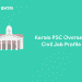 Kerala PSC Overseer Civil Job Profile