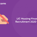 LIC Housing Finance Recruitment 2020 Out