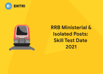 RRB Ministerial and Isolated Skill Test Date 2021