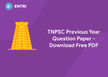 TNPSC Previous Year Question Paper - Download Free PDF