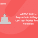 APPSC 2021 – Polytechnic & Degree Lecturer Mains Result Released
