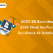 ECGC PO Recruitment 2025 Short Notification Out Check All Details Here