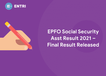 EPFO Social Security Asst Result