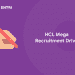 HCL Mega Recruitment drive