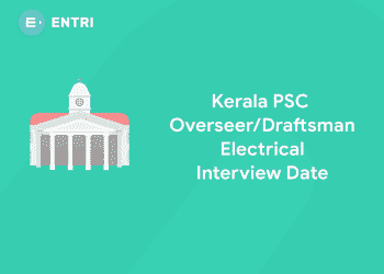 Kerala PSC Overseer_Draftsman