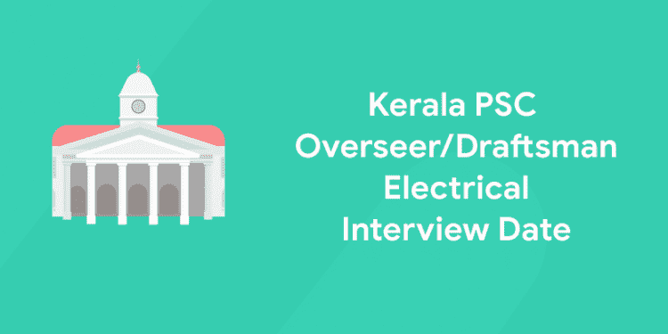 Kerala PSC Overseer_Draftsman
