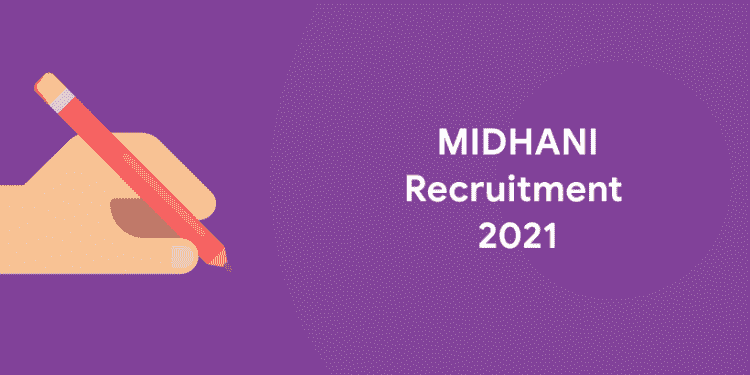 MIDHANI Recruitment 2021