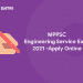 MPPSC Enginnering Service Exam 2021- Apply Online