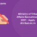 Ministry of Tribal Affairs Recruitment 2021