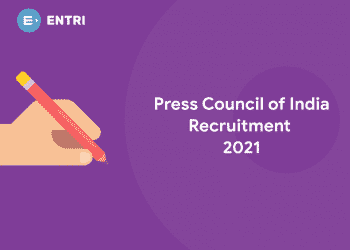Press Council of India Recruitment 2021
