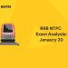 RRB NTPC Prelims Exam Analysis