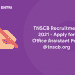 TNSCB Recruitment 2021 - Apply for Office Assistant Post @tnscb.org
