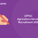UPPSC Agriculture Service Recruitment