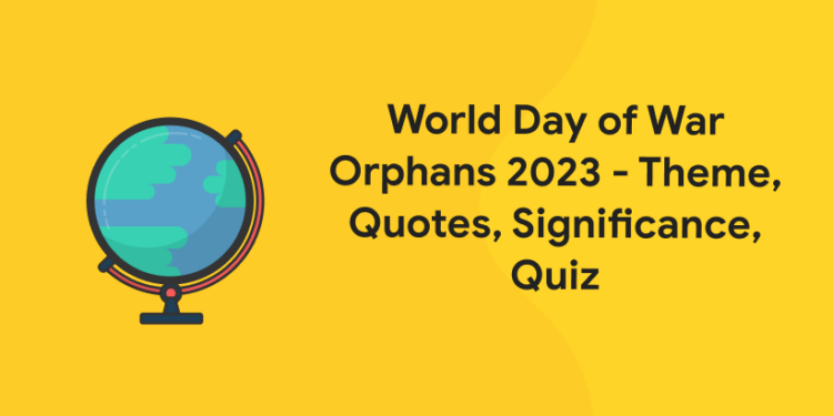 World Day of War Orphans 2023