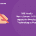 WB Health Recruitment 2021 - Apply for Medical Technologist Post