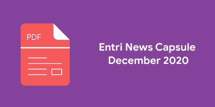 monthly current affairs december 2020