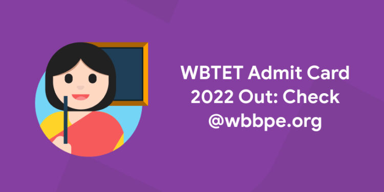 webtet admit card