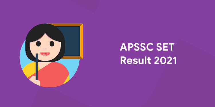 APPSC SET Result 2021