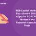BOB Capital Markets Recruitment 2021 - Apply for BOBCAPS Research and Research Associate Posts